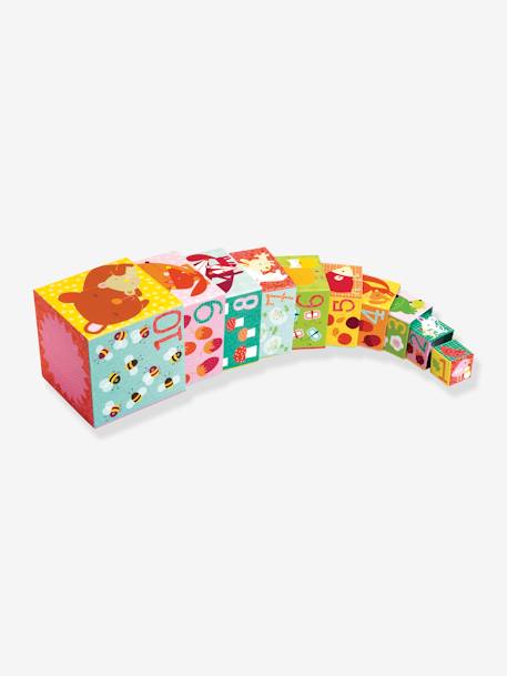 10 Cubes Forêt vert - vertbaudet enfant 