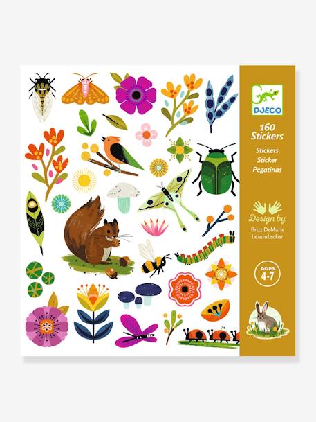 160 stickers Tuin DJECO sinaasappel - vertbaudet enfant 