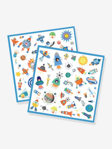 160 interstellaire stickers DJECO blauw - vertbaudet enfant 