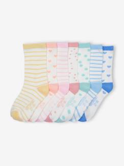 Meisje-Ondergoed-Sokken-Set van 7 paar meisjessokken voor alle dagen van de week