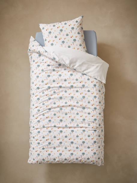 Kinderset JURASSIC CAMP Oeko-Tex¨ wit, bedrukt - vertbaudet enfant 