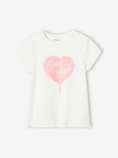 Meisje-T-shirt met tekst meisjes