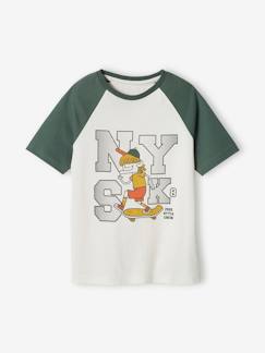 Jongens-Grafisch jongens-T-shirt met raglanmouwen