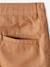 Chino bermuda voor jongens beige+BLAUW+grijsblauw+groen+rood+zandbeige - vertbaudet enfant 
