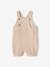 Newborn salopette van gevoerd hydrofiel katoen beige+blauwgroen+gebleekt denim - vertbaudet enfant 