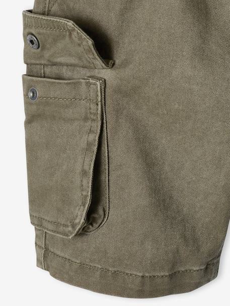 Short garçon battle facile à enfiler beige+kaki+marine - vertbaudet enfant 
