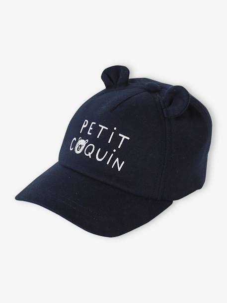 Casquette ourson bébé garçon marine - vertbaudet enfant 