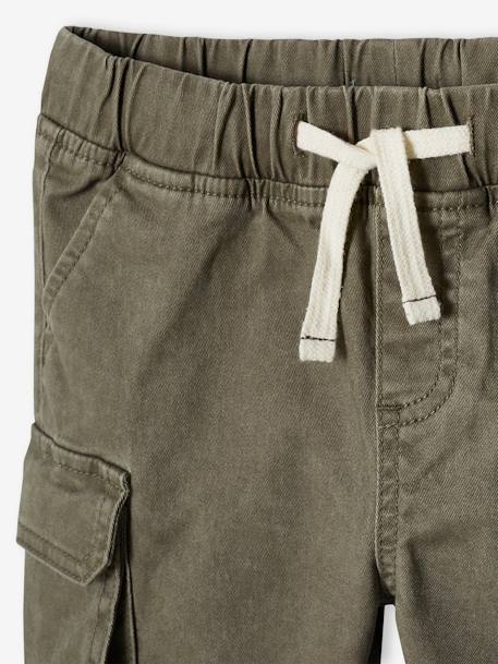 Short garçon battle facile à enfiler beige+kaki+marine - vertbaudet enfant 