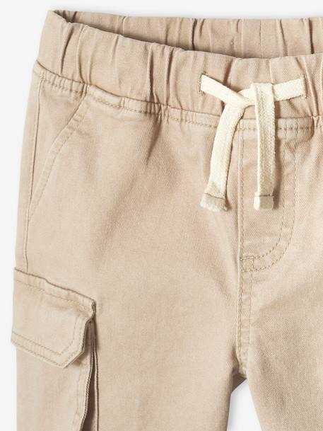 Short garçon battle facile à enfiler beige+marine+menthe - vertbaudet enfant 
