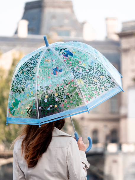 Parapluie adulte Oiseaux sauvages bleu - vertbaudet enfant 
