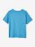 T-shirt maxi motif détails encre gonflante garçon bleu azur - vertbaudet enfant 