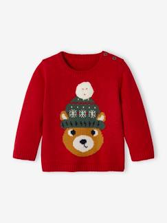Pull de Noël bébé motif ours  - vertbaudet enfant