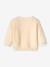 Gilet bébé en côtes anglaises motif irisé écru - vertbaudet enfant 