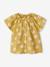 Blouse bébé manches papillon bleu pâle+jaune pâle - vertbaudet enfant 