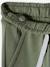 Pantalon garçon jogger en molleton encre+noir imprimé+vert sauge - vertbaudet enfant 