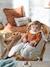 Rehausseur de chaise beige imprimé+blanc imprimé+bleu grisé+écru+GRIS+multicolore+noisette+noisette+rayé blanc+rose pâle - vertbaudet enfant 