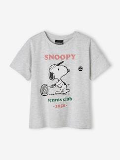 Meisje-Meisjesshirt met korte mouwen Snoopy Peanuts¨