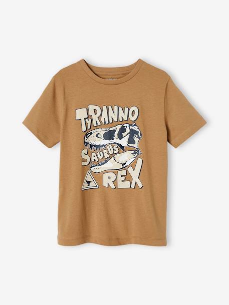 T-shirt dinosaurus baby beige+nachtblauw - vertbaudet enfant 