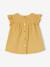 Blouse bébé à volants jaune pâle - vertbaudet enfant 
