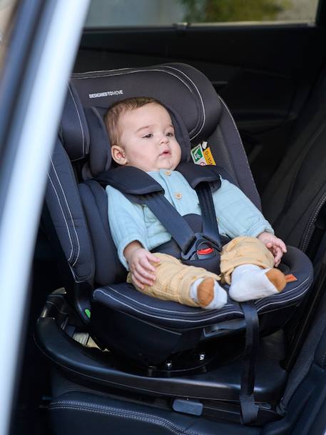 Siège-auto pivotant i-Size groupe 0+1/2/3 Roll&Sit lot noir - vertbaudet enfant 