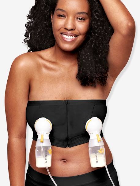 Bustier d'expression Hands-free pour lait maternel noir - vertbaudet enfant 