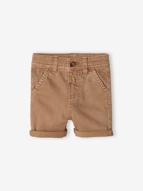 Bermuda bébé taupe - vertbaudet enfant 
