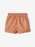 Short met elastische taille voor baby's celadongroen+klei - vertbaudet enfant 