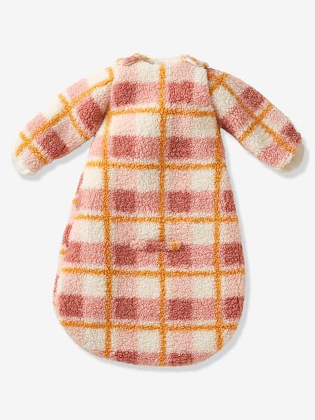 Transportpakje van sherpa GERUIT roze / ecru - vertbaudet enfant 