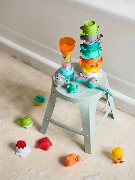 Coffret de bain 17 pièces BLEU - vertbaudet enfant 