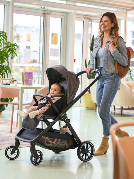 Poussette Trio Auriga I-size gris ardoise - vertbaudet enfant 