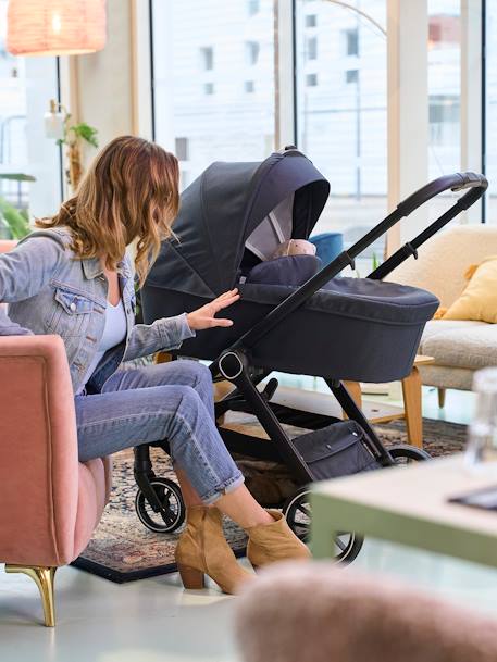 Poussette Trio Auriga I-size gris ardoise - vertbaudet enfant 