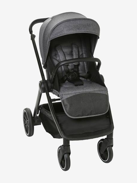 Poussette Trio Auriga I-size gris ardoise - vertbaudet enfant 