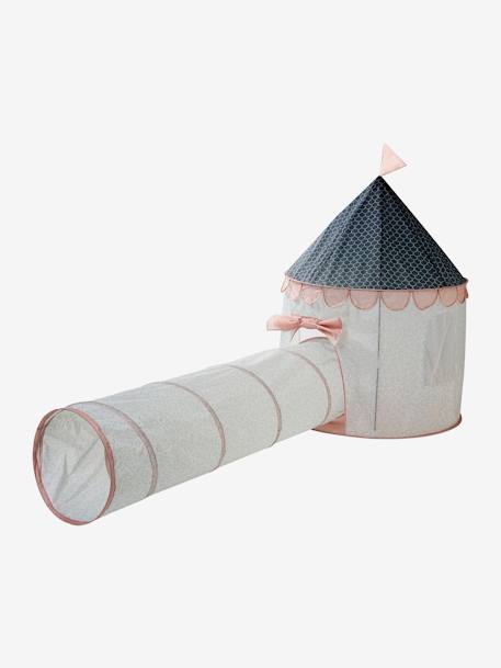 Tipi de jeu château bleu+rose - vertbaudet enfant 