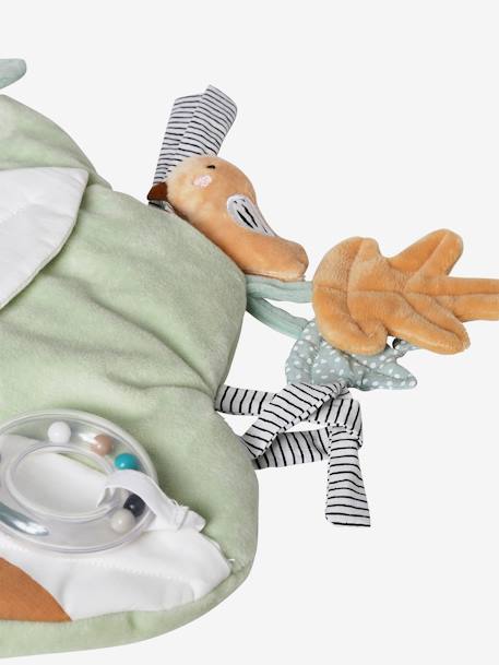 Panneau d'activités musical en tissu TANZANIE blanc - vertbaudet enfant 