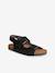 Sandales cuir enfant ouverture totale marine - vertbaudet enfant 
