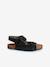 Sandales cuir enfant ouverture totale marine - vertbaudet enfant 