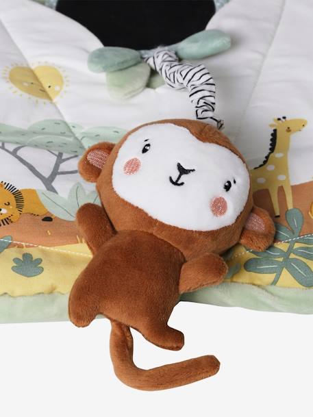 Panneau d'activités musical en tissu TANZANIE blanc - vertbaudet enfant 