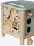 Grand cube d'activités en bois FSC® rose+Tanzanie - vertbaudet enfant 