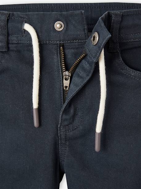 Pantalon slim couleur facile à enfiler garçon BEIGE+bleu nuit - vertbaudet enfant 