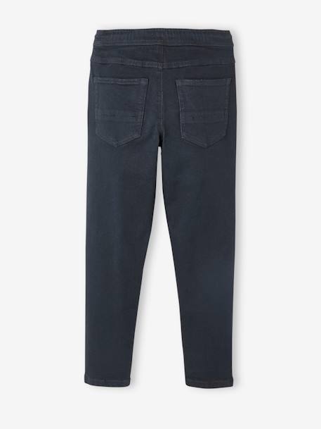 Pantalon slim couleur facile à enfiler garçon BEIGE+bleu nuit - vertbaudet enfant 