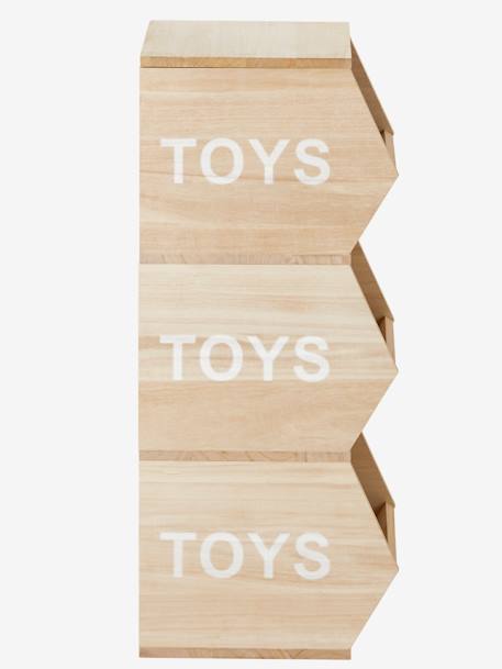 Meuble vertical 3 bacs Toys bois - vertbaudet enfant 