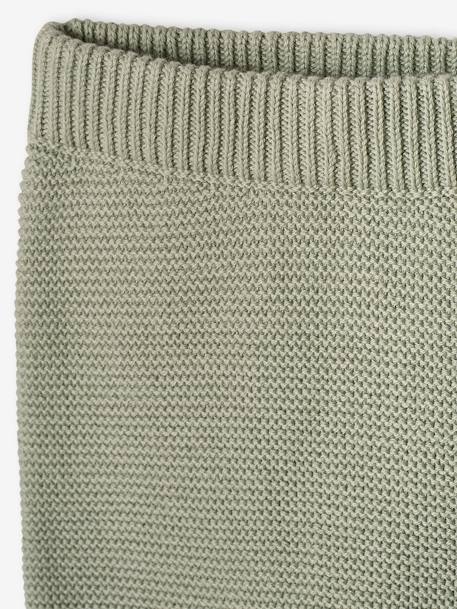 3-delige kraamset in puntschuim blauwgroen+gemêleerd beige - vertbaudet enfant 