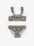 Maillot de bain 2 pièces fleuri fille bleu - vertbaudet enfant 