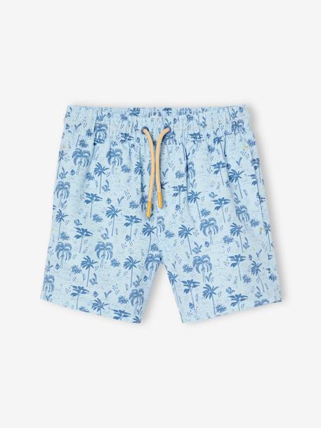 Maillot de bain imprimé garçon bleu ciel - vertbaudet enfant 
