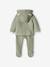 3-delige kraamset in puntschuim blauwgroen+gemêleerd beige - vertbaudet enfant 