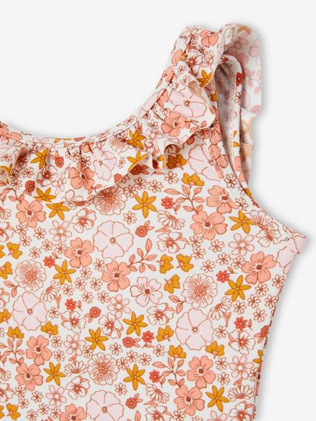 Vintage badpak voor babymeisje rozen - vertbaudet enfant 