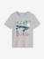 T-shirt à sequins garçon gris chiné - vertbaudet enfant 
