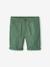 Chino bermuda voor jongens beige+BLAUW+grijsblauw+groen+rood+zandbeige - vertbaudet enfant 