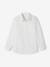 Chemise blanche en popeline manches longues garçon blanc - vertbaudet enfant 