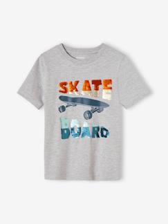 -T-shirt à sequins garçon